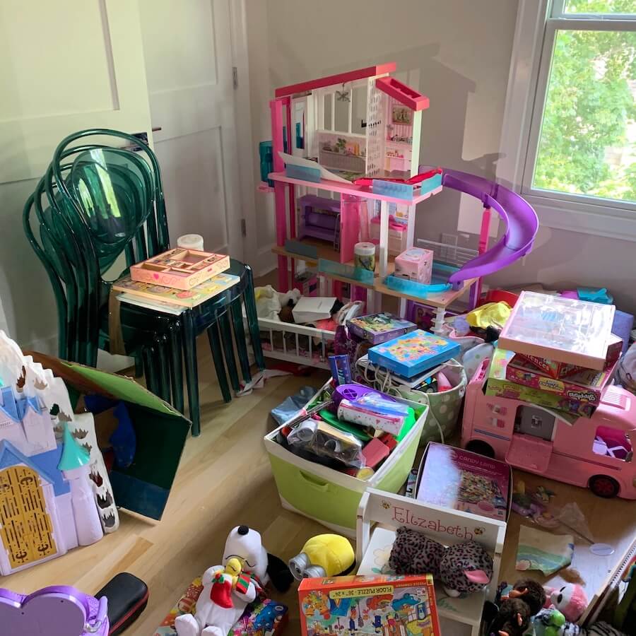 playroom organization